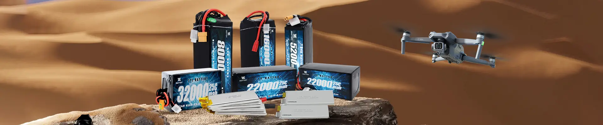 Drone lipo baterija