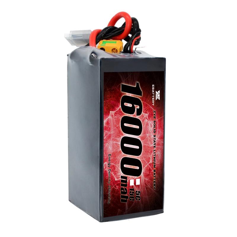 Trdne države baterije 16000mAh